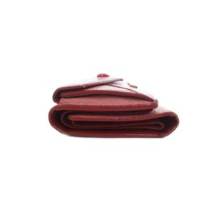 miumiu マドラス ラブレター 三つ折り財布 ハート ピンク /UO GY04