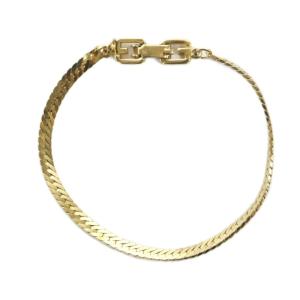 GIVENCHY ブレスレット アクセサリー  バングル ロゴ ゴールド色 GY18 /MQ
