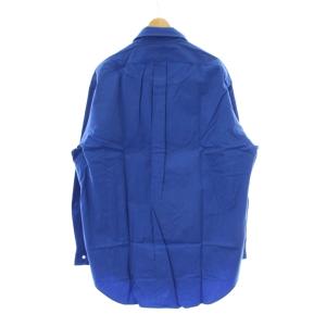 RALPH LAUREN タグ付き シャツ L 青 ブルー 長袖 ボタンダウンカラー ロゴ刺繍 HS-RL-IA-0605-074