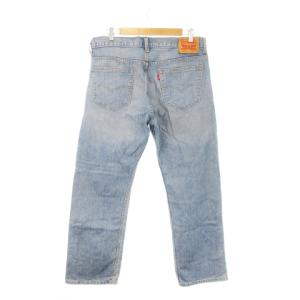 Levi's 569 LOOSE STRAIGHT デニムパンツ ウォッシュ加工 ブランクタブ W34