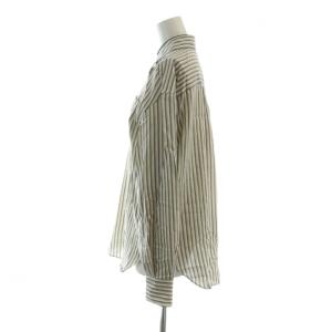 BRUNELLO CUCINELLI ステンカラーシャツ シルク XS マルチカラー MA771MK916