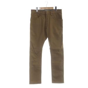 パンツ スキニー スリム ストレッチ 2 L 茶 ブラウン GY03 /MQ