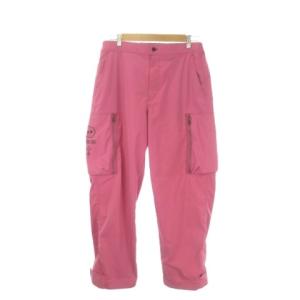 STARS カーゴパンツ ピンク 無地 クロップド丈 カーゴポケット /AO29 GY99