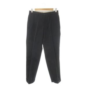 ADVANTAGE CHINO CLARK チノパンツ W31 L32 黒 ブラック 無地 長ズボン 裾折り返し