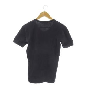 DOLCE&GABBANA Tシャツ 46 紺 ネイビー 無地 ラウンドネック 半袖 /AO21 GY99