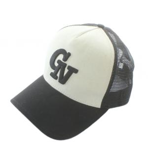 × ギャラリー1950 Gallery1950 帽子 キャップ メッシュ ロゴ 刺繍 黒 ブラック 白