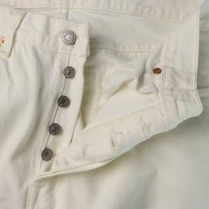 Levi's 501 デニムパンツ ボタンフライ W32 L32 ホワイト