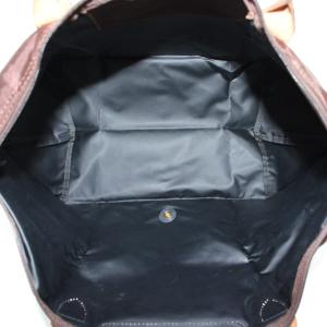 Longchamp ル プリアージュ トートバッグ ハンド ナイロン 折りたたみ ロゴ 茶色 ブラウン /XZ GY35