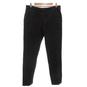パンツ コットンツイル ストレート ブラック S30KA0491