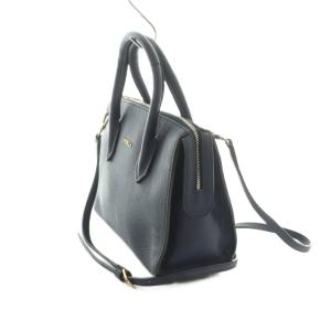 FURLA 2WAY ハンドバッグ ショルダーバッグ 紺 /MI GY47