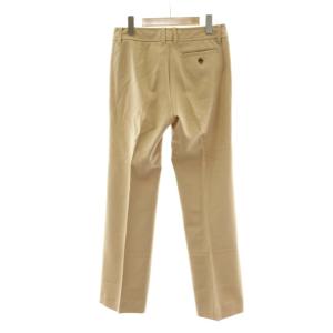 BURBERRY LONDON パンツ ウール 38 ベージュ 無地 フルレングス センタープレス スラックス ノバチェック FQ062-746-42