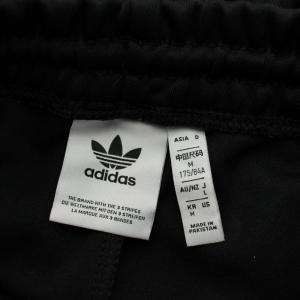adidas クラシックスSSTトラックパンツ M 黒 ブラック サイドライン フルレングス 裾リブ IL2488 /PP