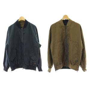 ノンダウンミリタリーリバーシブル NON DOWN MILITARY REVERSIBLE MA-1 ジャンパー