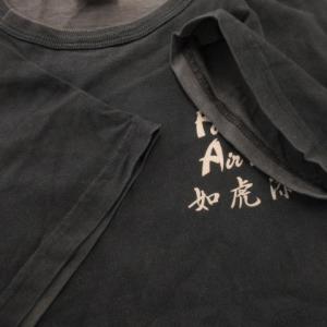BUZZ RICKSON’S Tシャツ S 黒 ブラック 半袖 グラフィックプリント クルーネック /MN24 GY99