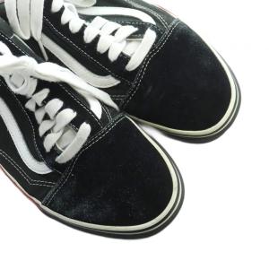 VANS スニーカー シューズ 靴 スエード 27cm 黒 ブラック GY99 /MQ
