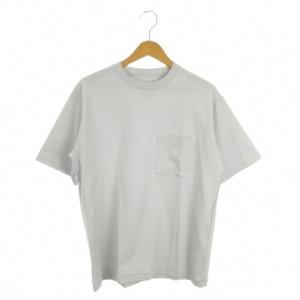 Ponti Roma Tシャツ M グレー クルーネック 半袖 ポケット付き /MN13 GY99