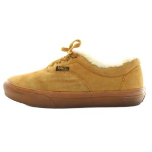 VANS ムートンスニーカー スエード ローカット US7 25?p 茶色 ブラウン /XZ GY99