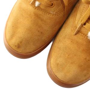 VANS ムートンスニーカー スエード ローカット US7 25?p 茶色 ブラウン /XZ GY99