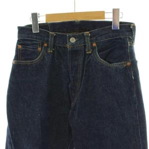 Levi's 501XX デニムパンツ 30 インディゴ 復刻版 赤耳 USA製 ボタンフライ