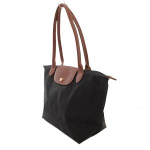 Longchamp ル プリアージュ オリジナルM ショルダーバッグ トート 手提げ 肩掛け ナイロン 黒 ブラック /FF
