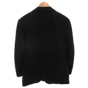 LANVIN Collection テーラードジャケット ブレザー 2B カシミヤ R46 黒 ブラック /FF GY47