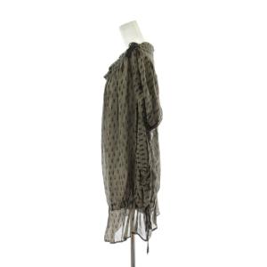 Vivienne Westwood 2010's ANGLOMANI ブラウス シルク 42 ブラウン