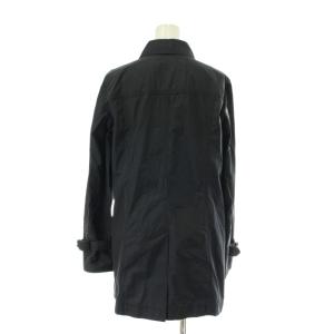 BURBERRY LONDON ステンカラー スプリングコート 40 ブラック FRD57-365-28