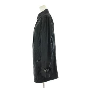 BURBERRY LONDON ステンカラー スプリングコート 40 ブラック FRD57-365-28