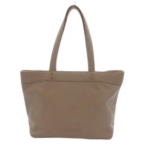 ジェントリー トートバッグ レザー ロゴ ベージュ /UO GY12