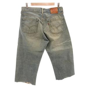 Levi's 503B-XX デニムパンツ カットオフ ボタンフライ W34 インディゴ