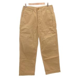 ARMY CHINO チノパン パンツ ストレート 34 ベージュ 1201-19A /FF GY12
