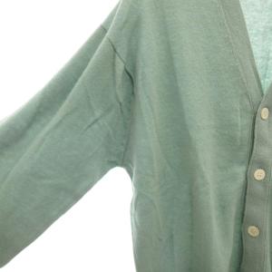 COMME des GARCONS HOMME HN-050160 ニットカーディガン ウール Vネック ミントグリーン /YJ GY12