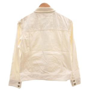 BURBERRY BLACK LABEL デニムジャケット Gジャン ブルゾン 裏地ノバチェック M 白 ホワイト /FF GY12