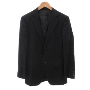 gotairiku セットアップ スーツ テーラードジャケット シングル パンツ スラックス ウール ストライプ 38 紺