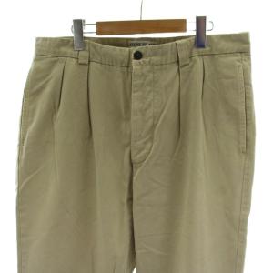 STONE ISLAND チノパンツ チノパン 52 ベージュ ボタンフライ テーパードシルエット フルレングス 3040544