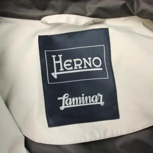 HERNO laminar ラミナー コート フード GORE-TEX アイボリー ライトグレー17954-16819-1