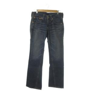 907 デニムパンツ W31 インディゴ ウォッシュ加工