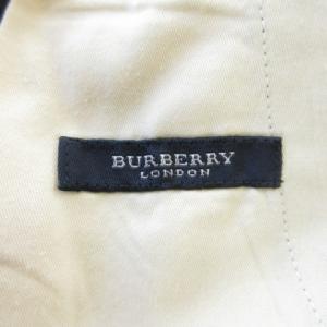 BURBERRY LONDON スラックスパンツ 79 グレー テーパード /AO32 GY99