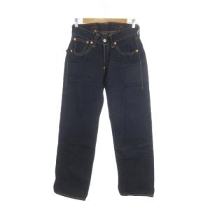 TYPE1 JEANS デニムパンツ 30 ネイビー ボタンフライ シンチバック