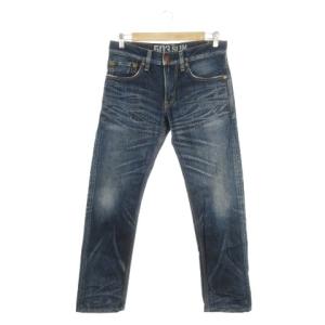 BLUE TRIP 503 SLIM デニムパンツ ジーンズ スリム 30×32 青 ブルー /AH16