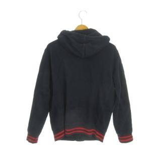 Polo by Ralph Lauren ジップパーカー スウェット 裏起毛 ビッグポニー エンブレム 刺繍 S 紺 ネイビー 長袖 /AH39