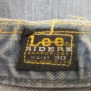 LEE RIDERS デニム ジーンズ 30 青 ブルー ストレート 色落ち加工 /AH31 GY99