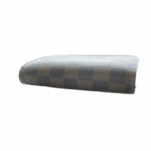 LOUIS VUITTON N61674 ポルトフォイユ・ヴィエノワ ダミエ 三つ折り財布 ウォレット PVC 茶 ブラウン GY35