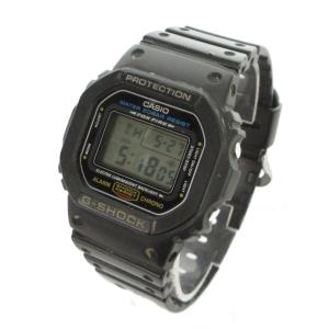 CASIO G-SHOCK DW-5600E-1 腕時計 ウォッチ クォーツ デジタル ロゴ カレンダー付き 黒 ブラック GY35