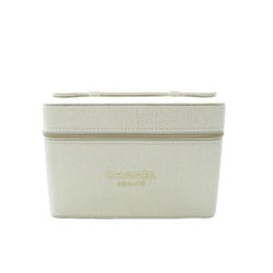 BEAUTE ノベルティ バニティポーチ メイクボックス アイボリー GY35 /RI OS