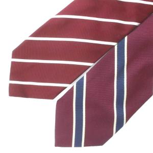 MAKER'S SHIRT 鎌倉 8点セット ネクタイ シルク レギュラータイ ネイビー 赤 レッド チェック ストライプ 総柄 ワンポイント