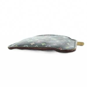 LOUIS VUITTON M93735 モノグラムマルチカラー ポシェット クレ 小物入れ ポーチ ロゴ 黒 ブラック GY35