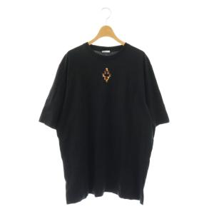 Tシャツ 半袖 ロゴプリント S ブラック /MY OS GY35