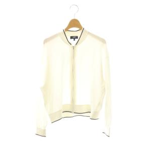 COMPACT CREPE SWEATSHIRT コンパクトクレープスウェットシャツ ジップアップジャケット