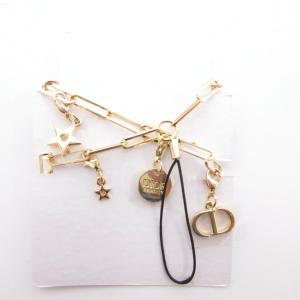 Dior ノベルティ チャーム 金色 ゴールドカラー チェーンリンク 星チャーム /MX GY99